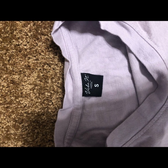 Purple day dreamer crop top - Picture 3 of 3